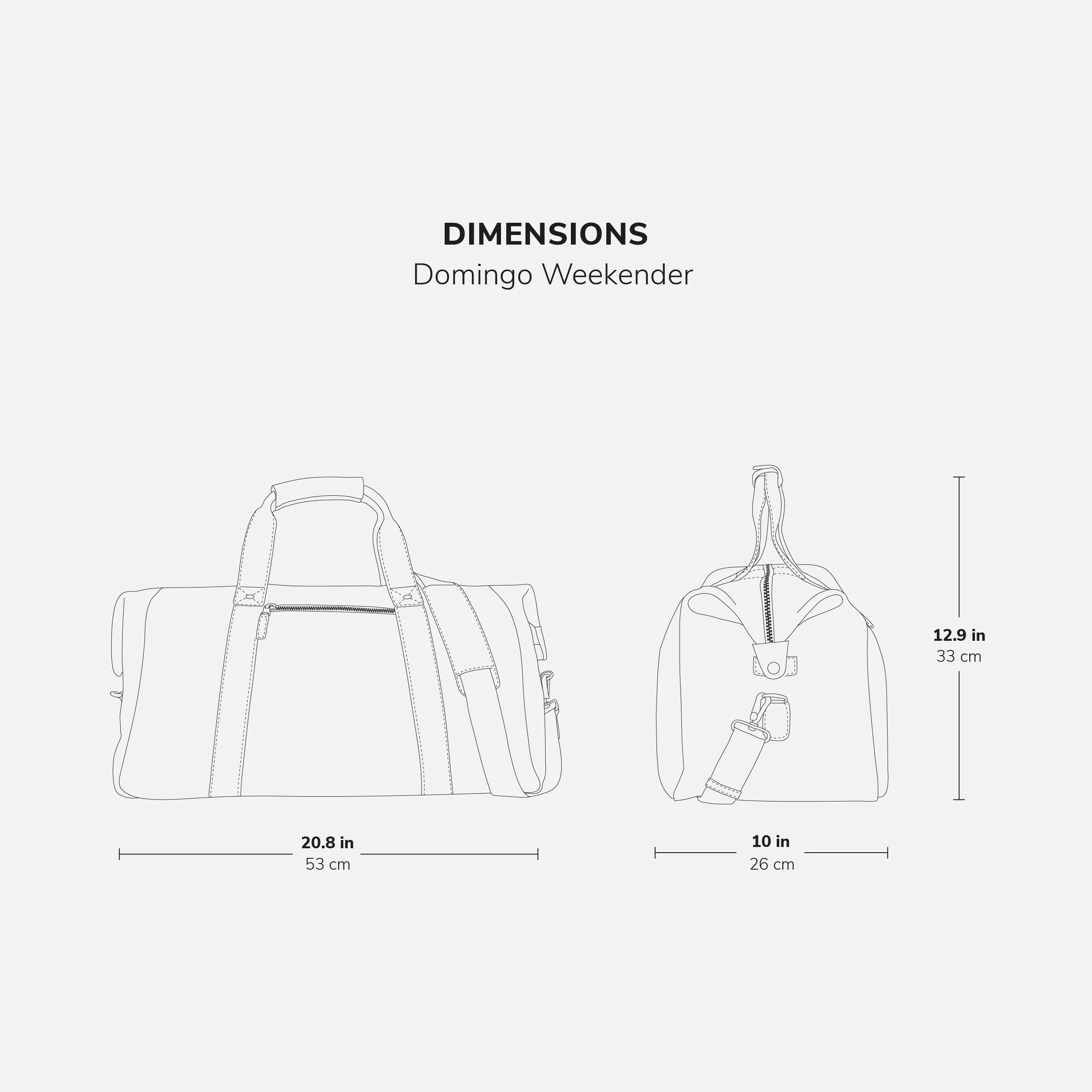 Domingo Duffel Bag - Pebbled - Men's - Image 17