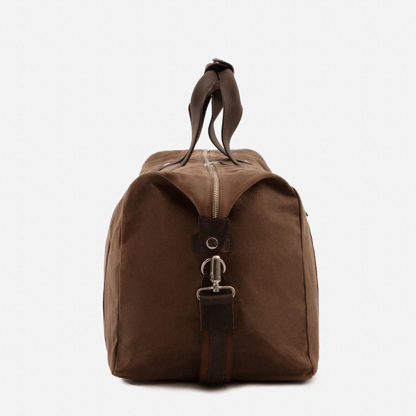Domingo Duffel Bag - Waxed Canvas and Pull-Up Leather - Men's - Image 12